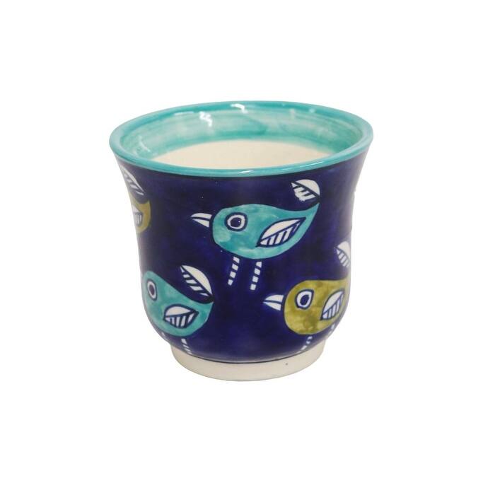 Home&Manor Ceramic Planter Multicolor