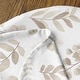 preview thumbnail 4 of 4, Sweet Jojo Designs Botanical Floral Leaf Nursing Breastfeeding Pillow Cover Case Pillow Not Included Ivory Taupe Boho Bohemian