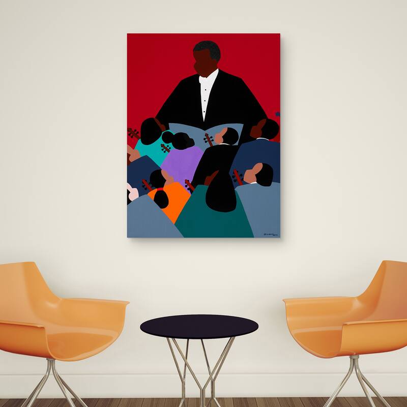 Maestro by Synthia SAINT JAMES Canvas Art Print