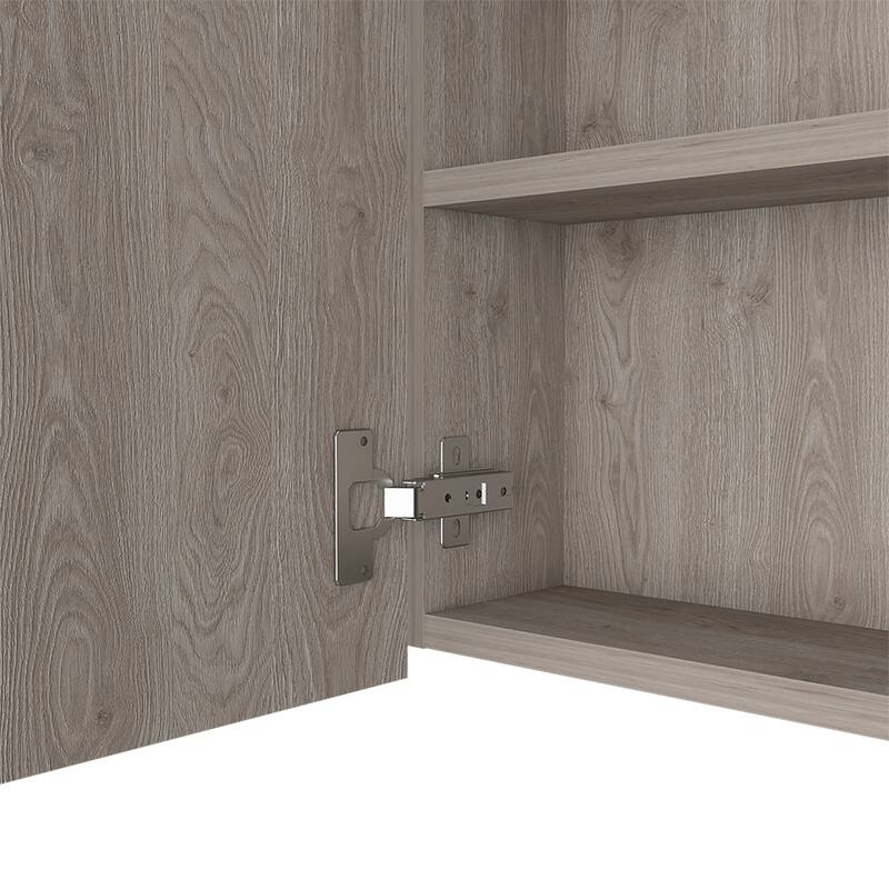 Medicine Cabinet, Three Internal Shelves, Single Door, Two External Shelves