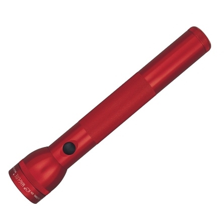 Maglite 3 Cell D Red Flashlight Boxed