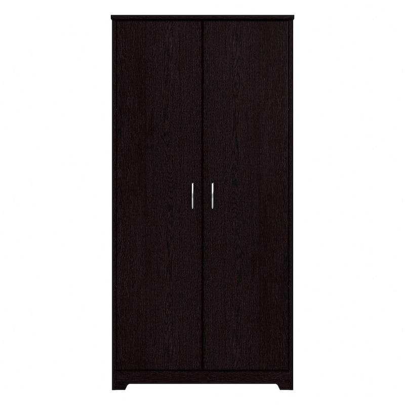 Cabot Tall Storage Cabinet with Doors by Bush Furniture