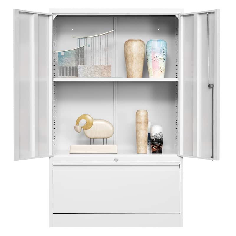 Modern File Cabinets for Home Office with Drawers - N/A