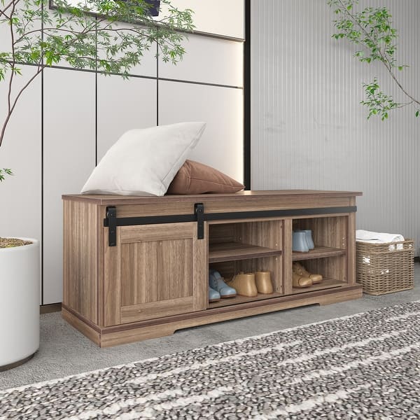 merax storage bench