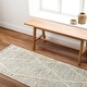 preview thumbnail 35 of 34, Akida Handmade Boho Farmhouse Wool Area Rug 2' 6" x 8' - Light Grey