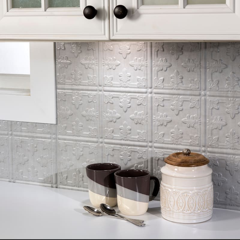 FASÄDE Traditional Style 10 Decorative Vinyl Backsplash Panel