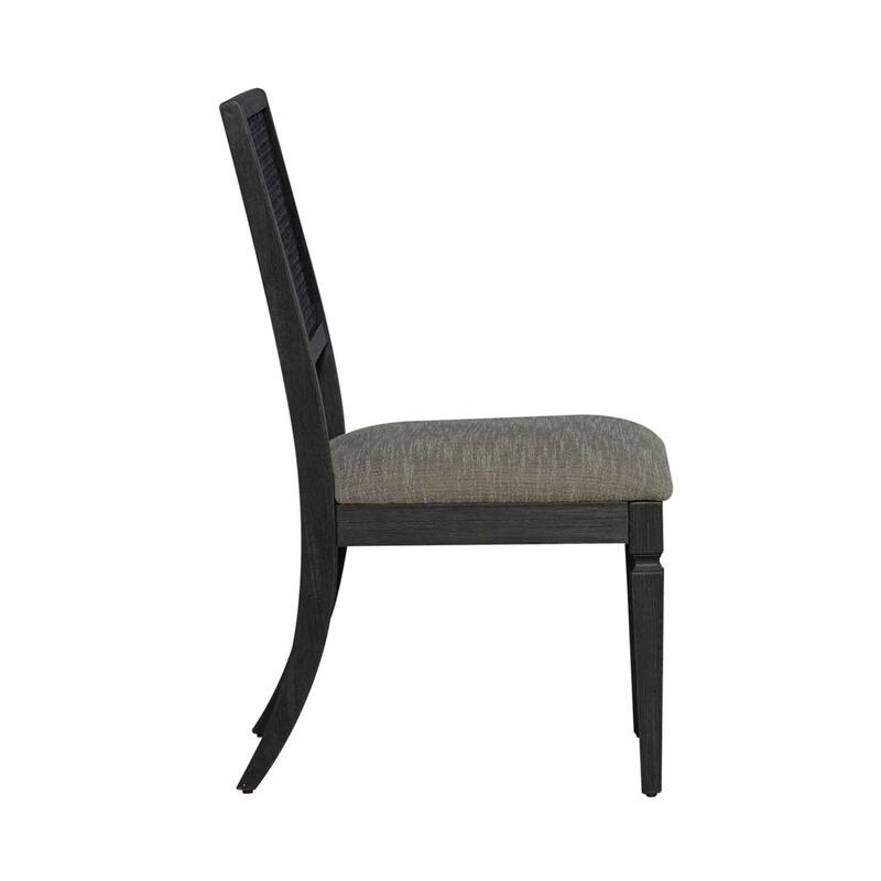 Caruso Heights Blackstone Panel Back Side Chair (Set of 2)