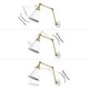 preview thumbnail 18 of 64, Rover 7" Adjustable Arm Metal LED Wall Sconce by JONATHAN Y