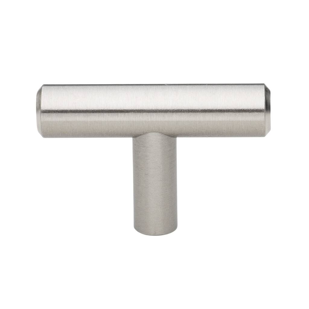 GlideRite 5-Pack 2-inch Solid Steel Cabinet T-Knob