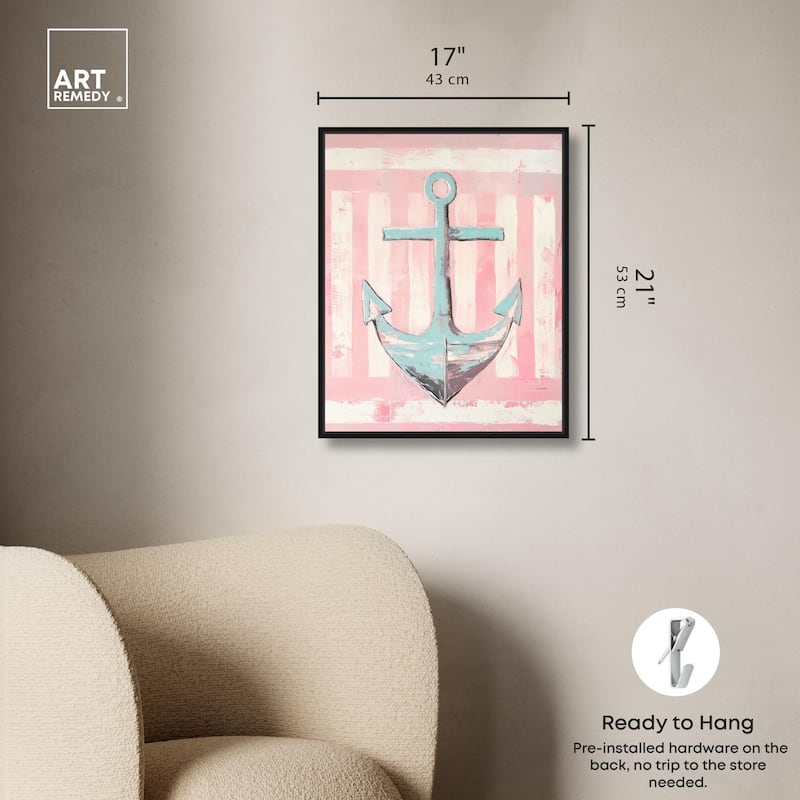 Sea Anchor Canvas by Art Remedy