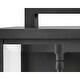 preview thumbnail 3 of 1, Hinkley Weymouth Collection Two Light Small Outdoor Wall Mount Lantern, Black