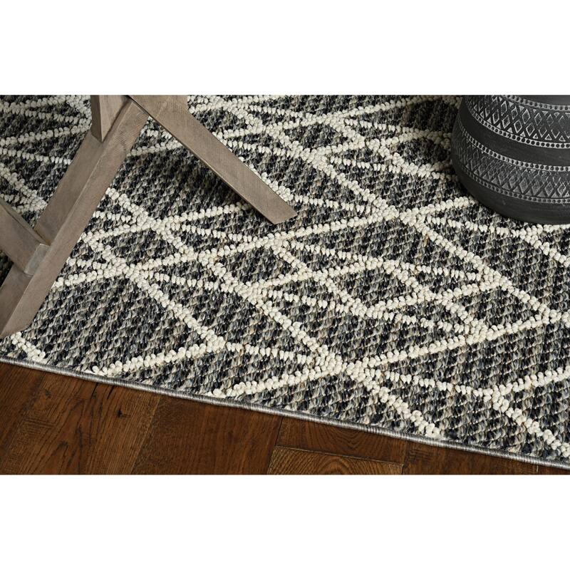 Rodelle Neutral Geo Outdoor Rug by Havenside Home