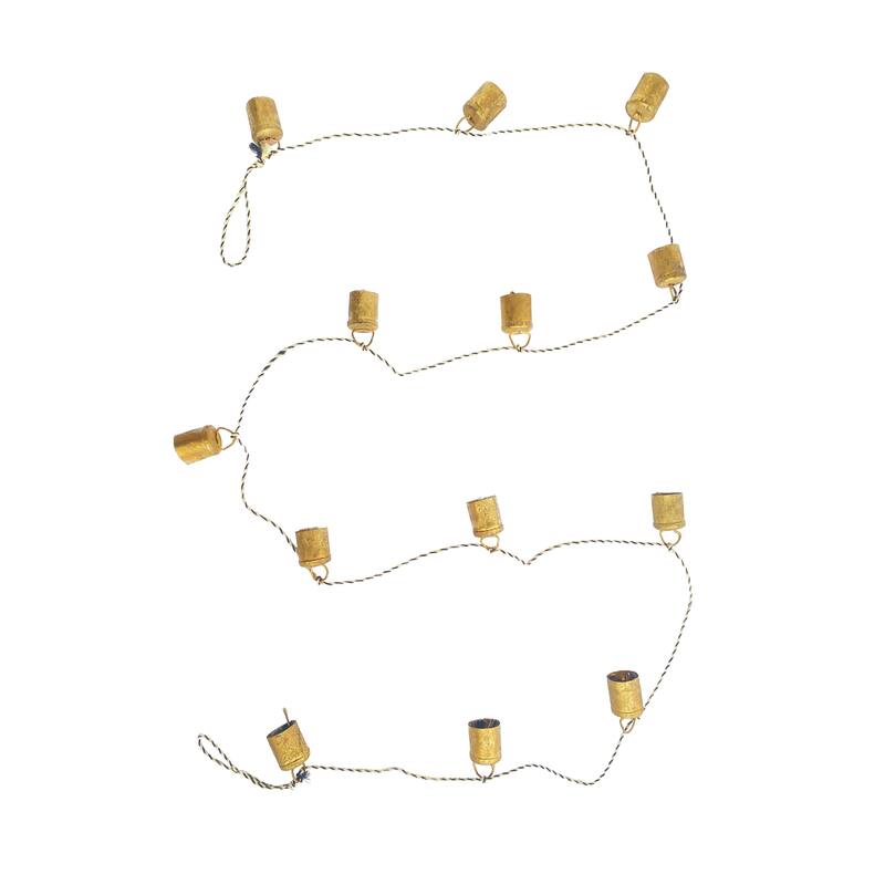 Metal Bell Garland with String