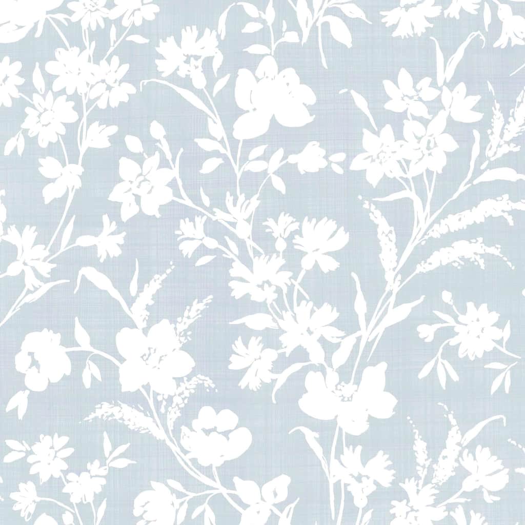 Laura Ashley Rye Pale Seaspray Wallpaper