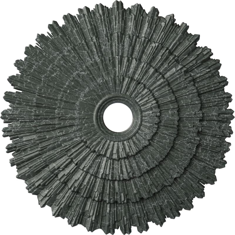24 3/4"OD x 3 1/4"ID x 1 7/8"P Eryn Ceiling Medallion