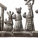preview thumbnail 3 of 8, Christmas Nativity Scene Haitian Metal Drum Wall Art