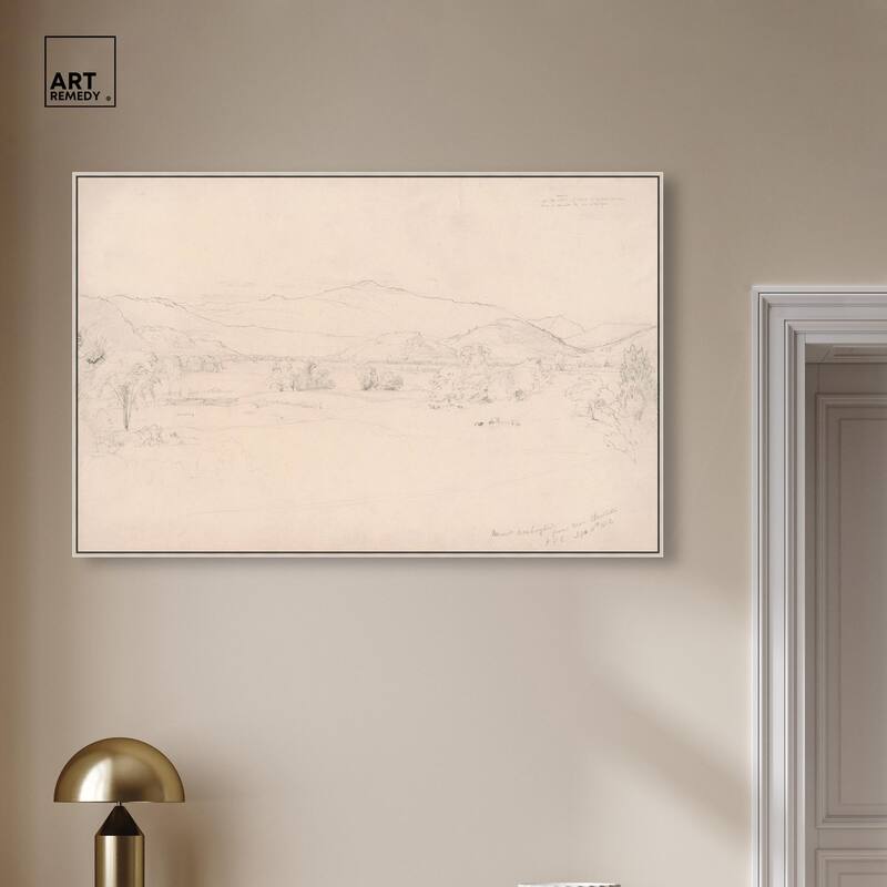 Study for View Mt. Washington Canvas by Art Remedy