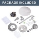 preview thumbnail 14 of 74, WOWOW Wall Mount 9-Spray Shower Faucet with Handshower