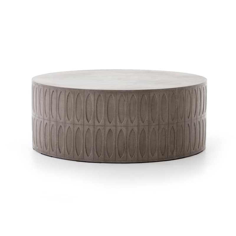 Haven Home Titus Drum Table - Coffee Table