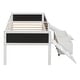preview thumbnail 17 of 32, Twin size Loft Bed Wood Bed with Two Storage Boxes Gray