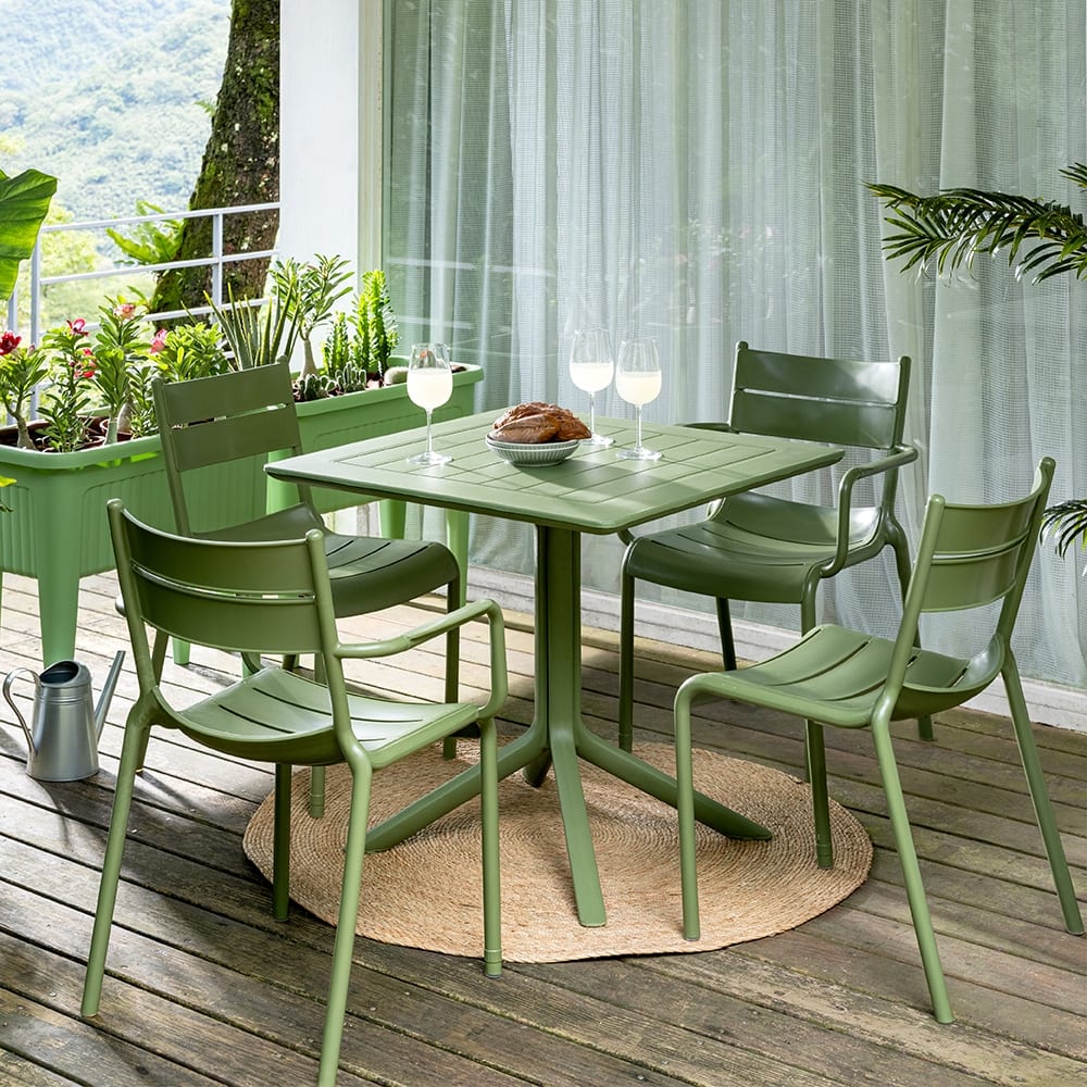 Naples Stackable Armchair, 2 Pcs