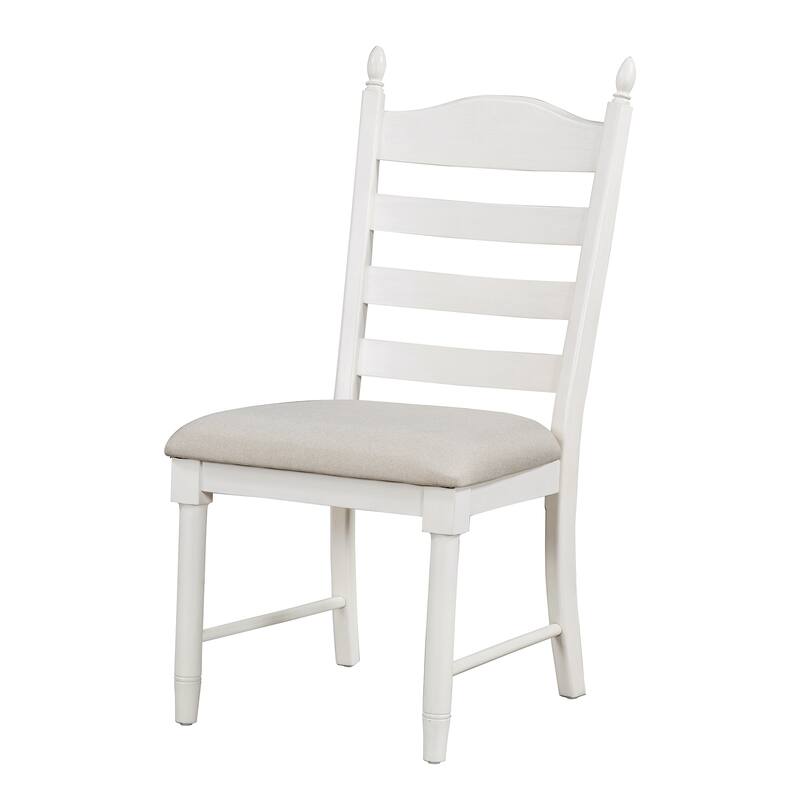 5-Piece Wooden Dining Table Set with Extendable Round Table & 4 Chairs