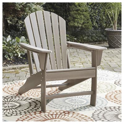 Signature Design by Ashley Sundown Treasure Outdoor Poly All Weather Adirondack Chair