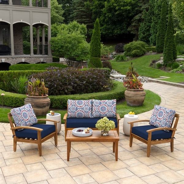 Patio cushion set deals