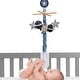 preview thumbnail 2 of 5, Lambs & Ivy Sky Rocket Planets/Stars Musical Baby Crib Mobile Soother Toy- Blue
