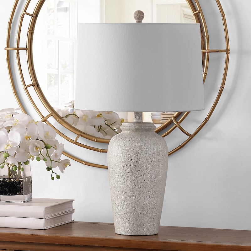 SAFAVIEH Lighting Gesuina 26-inch LED Table Lamp - 15" W x 15" L x 26" H - 15Wx15Dx26H