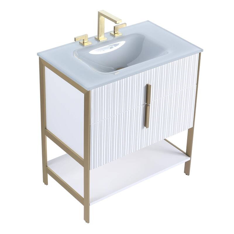 Fine Fixtures Serenity Modern bathroom vanity