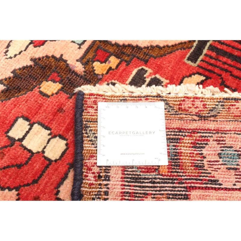 ECARPETGALLERY Hand-knotted Anadol Red Wool Rug - 3'7 x 4'11