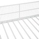 preview thumbnail 9 of 8, Twin over Full Metal Bunk Bed with Wire Shelving and Lateral Storage Ladder & Wardrobe