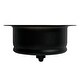 preview thumbnail 4 of 5, SinkSense Matte Black Kitchen Sink Disposal Flange Drain with Stopper