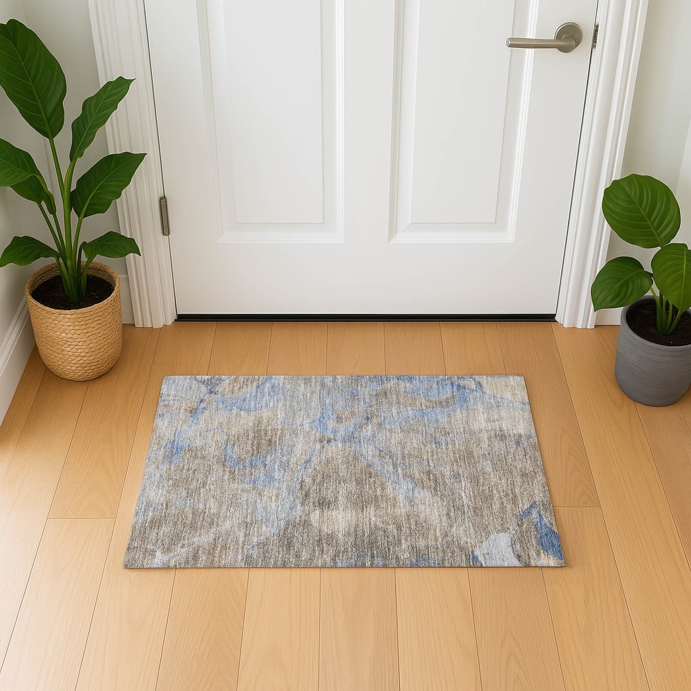 Premium Washable Super Soft Abstract Watercolor Mayfield Rug