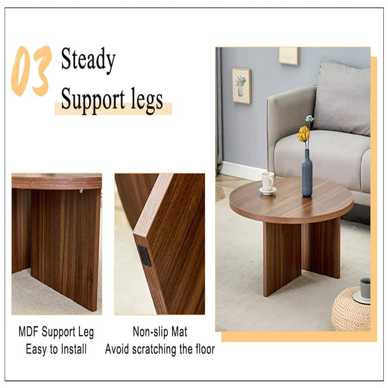 Round Coffee Table for Diverse Interior Styles