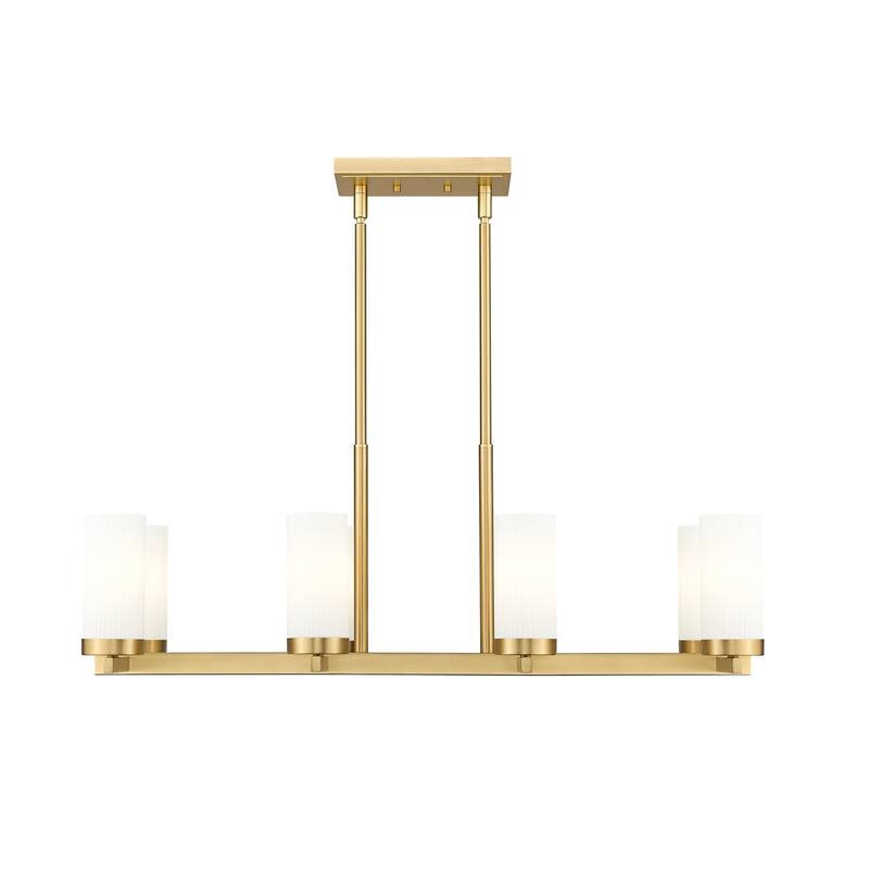 Z-Lite 3044-8L Danica 8 Light 42" Wide Linear Chandelier