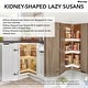 preview thumbnail 3 of 5, Rev-A-Shelf Value Line 32 Inch Pie Cut 2 Shelf Lazy Susan Set with