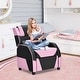 preview thumbnail 27 of 51, Gymax Gaming Recliner Sofa PU Leather Armchair for Kids Youth w/
