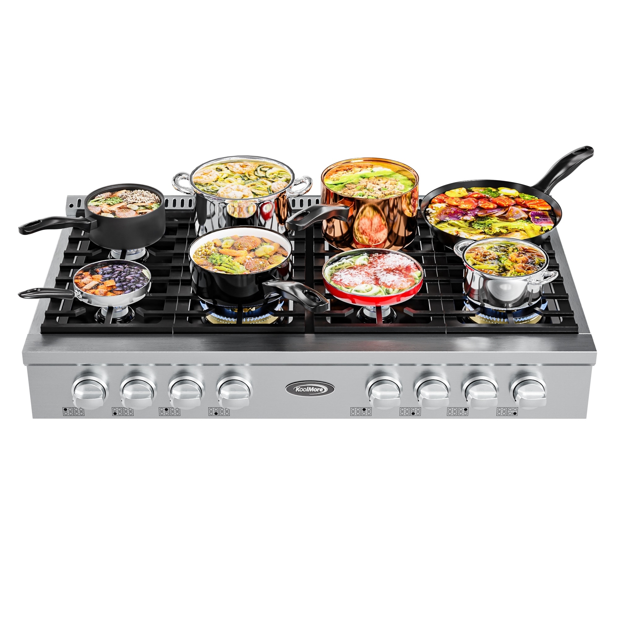 bajaj ss glass top 3 burner