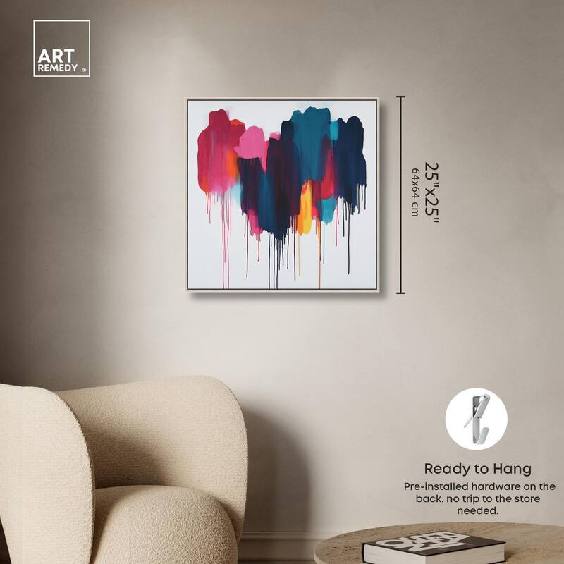 Glacier Color Glide Canvas by Art Remedy