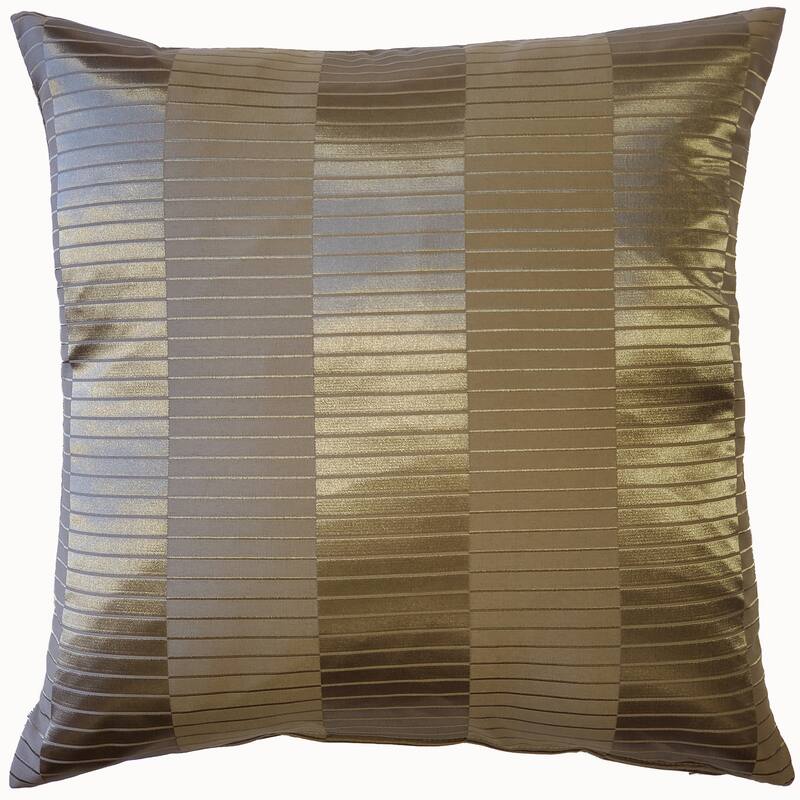 Pinctada Pearl 19x19 Throw Pillow - Dark Taupe
