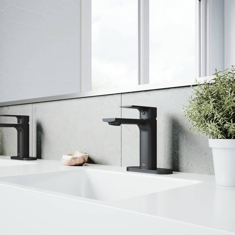 VIGO Davidson Single Hole Bathroom Faucet