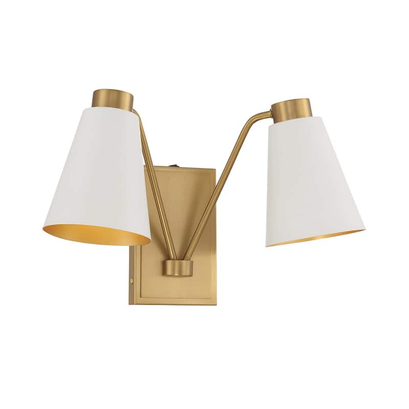 Meridian M90076 2 Light 11" Tall Wall Sconce