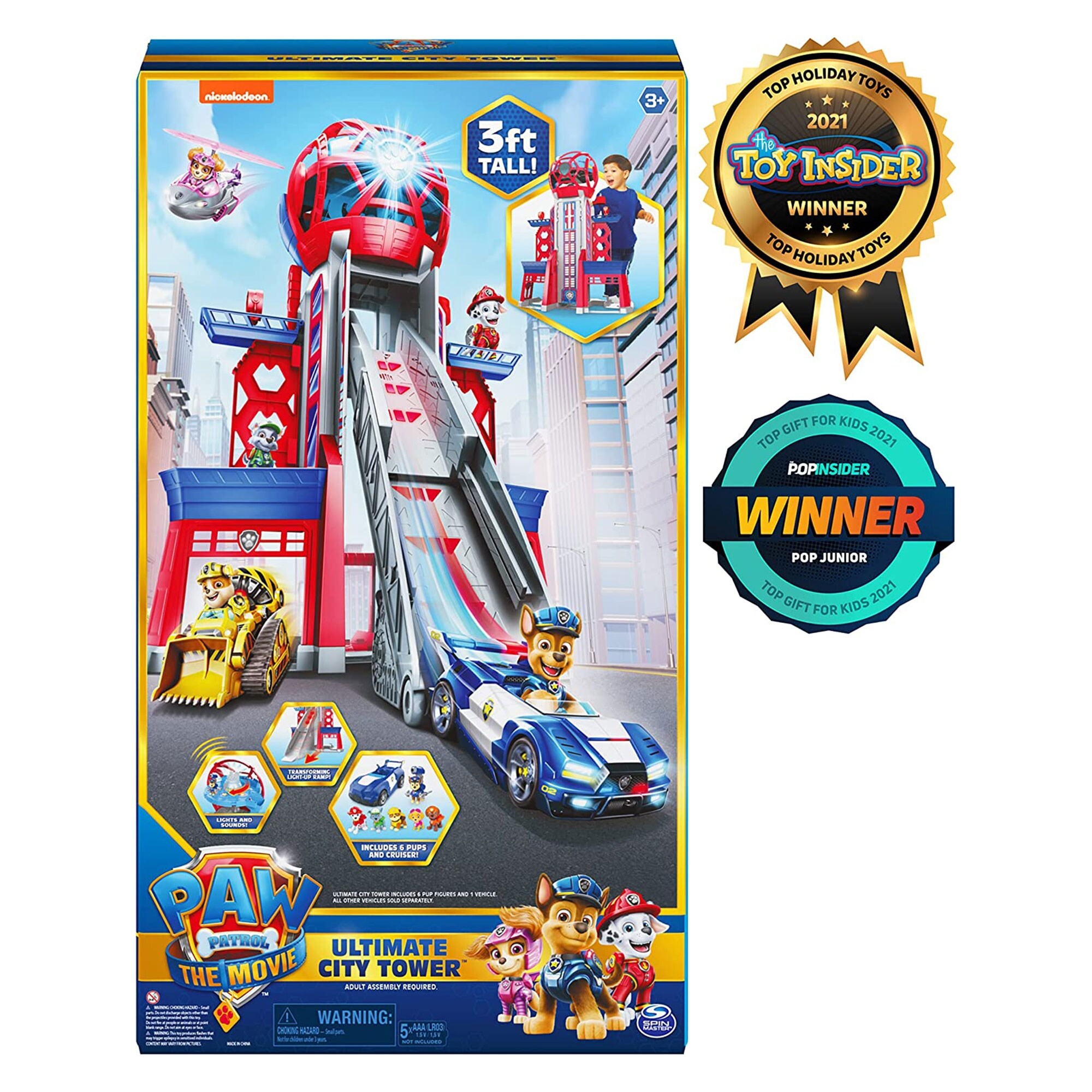 Super Psyber Tron リラクゼーショングッズ Spin-Master-Paw-Patrol-3'-