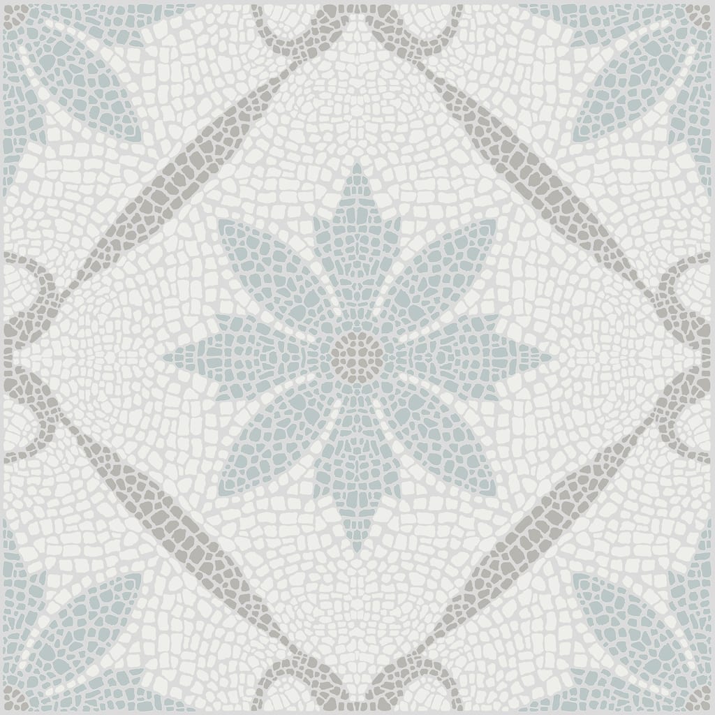 FloorPops Jamila Grey Peel and Stick Floor Tiles