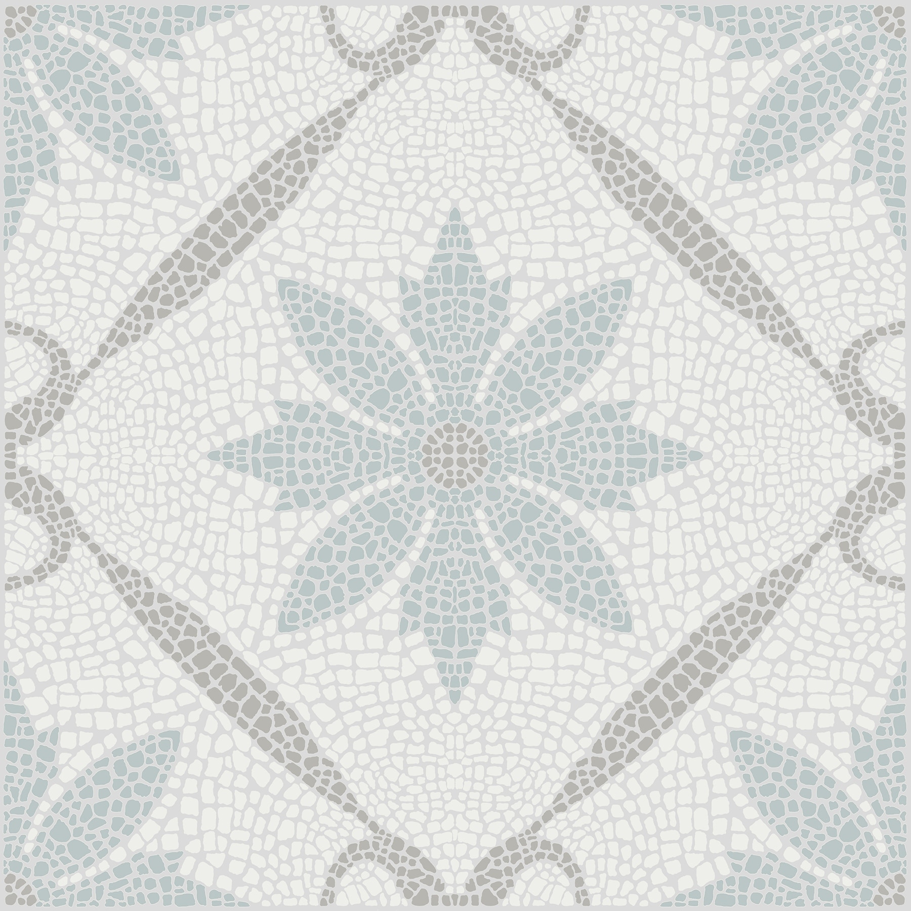 FloorPops Jamila Grey Peel and Stick Floor Tiles