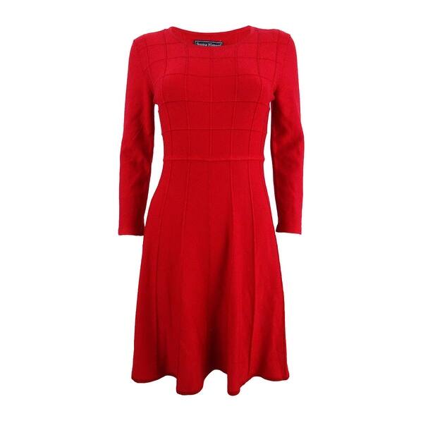 flare sweater dress