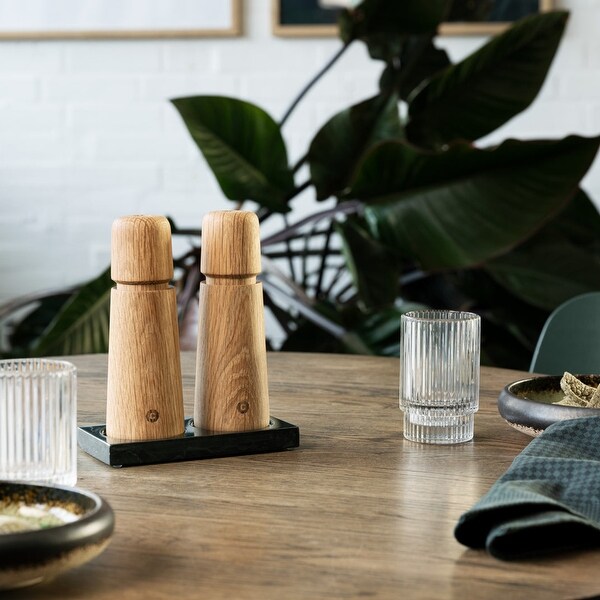 CrushGrind Stockholm Salt and Pepper Mill Patented Ceramic Grinder CrushGrind Stockholm Salt and Pepper Mill Patented Ceramic Grinder