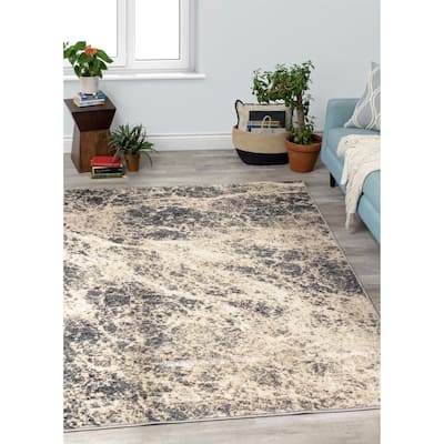 Covington Collection - Cream/Beige Sandstorm Rug